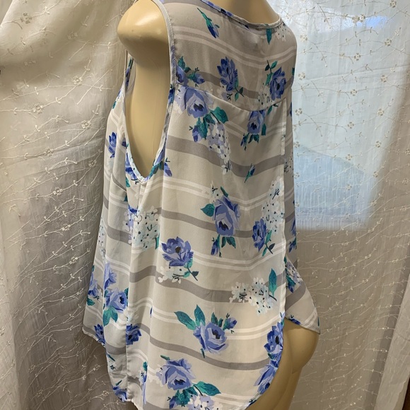 Torrid Floral Tank - Picture 7 of 8